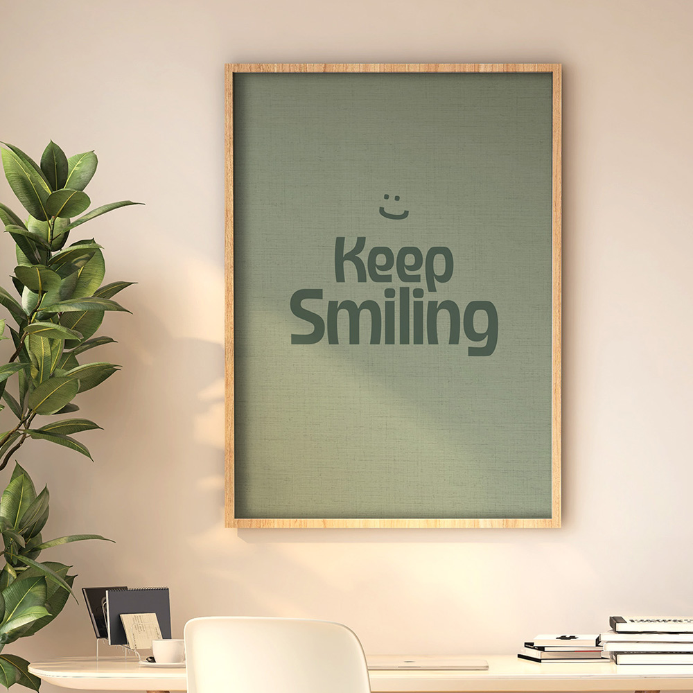 affiche-keep-smiling